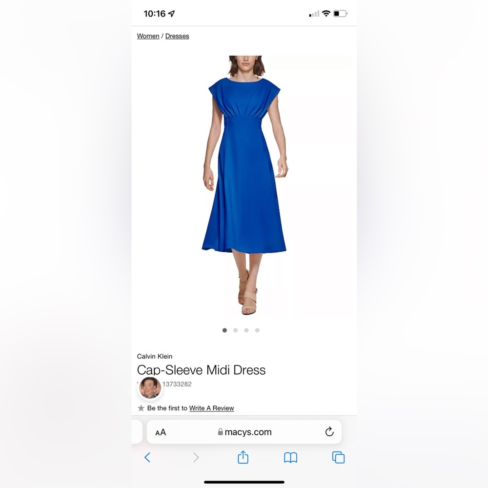 NWT Calvin Klein Dress